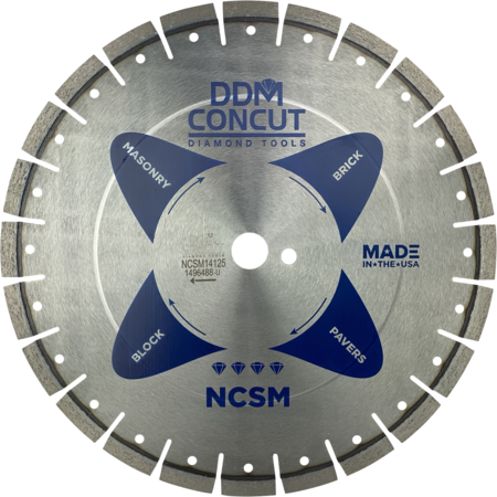 NATIONAL CONTRACTOR SERIES 14" X .125 X 1"-20MM MASONRY GENERAL PURPOSE NCSM14125